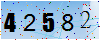 驗證碼為42582